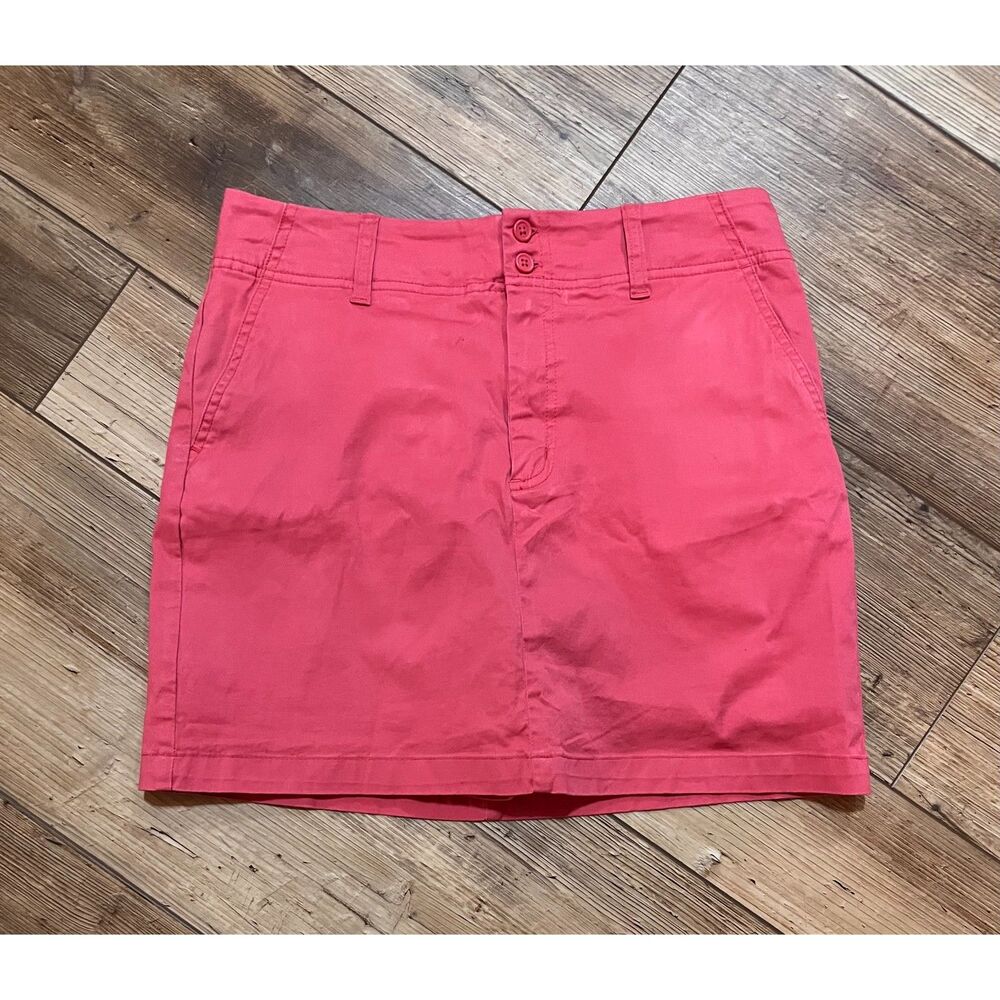 SONOMA Pink Stretch Cotton Blend Skort Sz 10